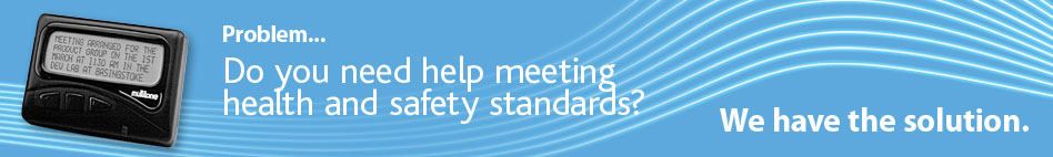 Problem... Do you need help meeting health and safety standards?